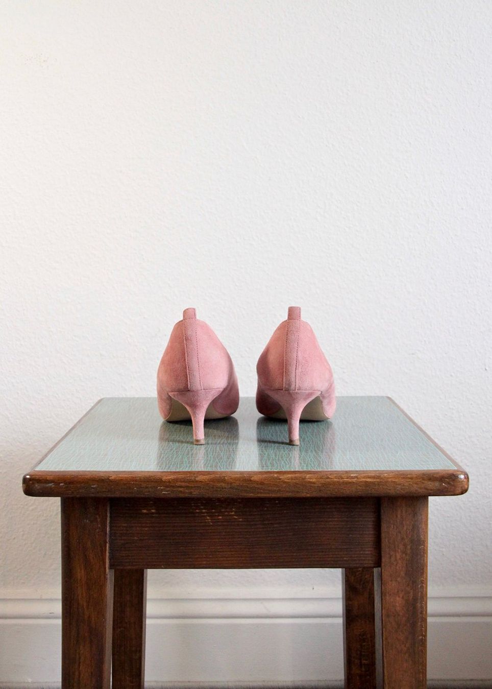 Everlane Scarpe da donna: Everlane Editor Heel Pink Suede – Usato da Buchs AG venduto da shoplio 4