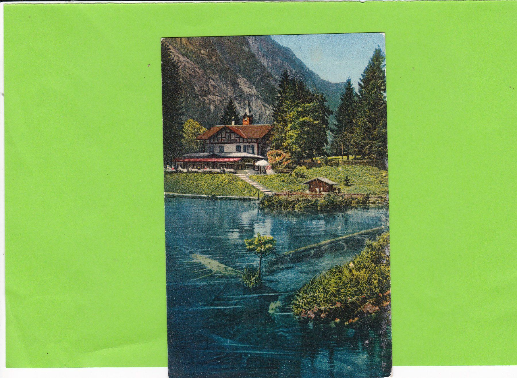 Cartoline postali: Blausee – Usato da St. Peterzell venduto da neckertal