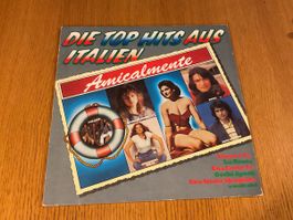 Amicalmente - Die Top Hits aus Italien - Vinyl LP,80er