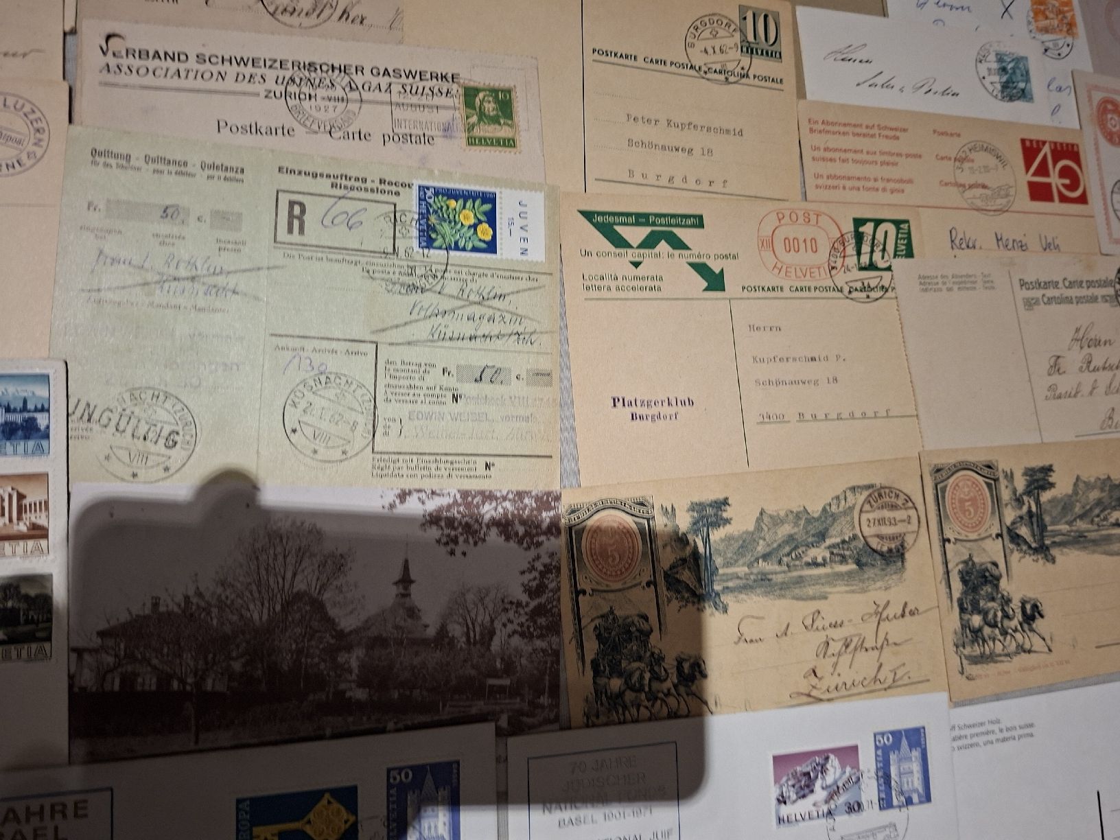 Tous les timbres: Ganzsachen und diverses  – D'occasion à Balgach par SIMEON27 4