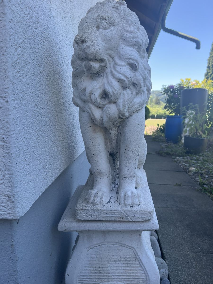 Sculture & Statue: 2 teilig Löwe Garten Dekoration Sommer-Schnäppchen – Usato da Unterkulm venduto da gue_hn6p 3