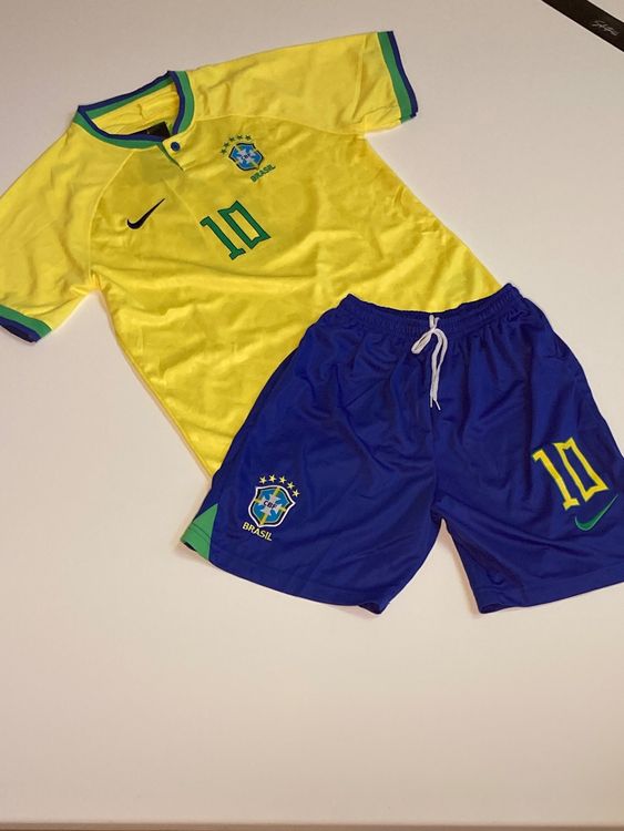 Flocage Officiel Footpress® – Neymar JR – Brésil 2018 – Domicile – Vert – Neuf