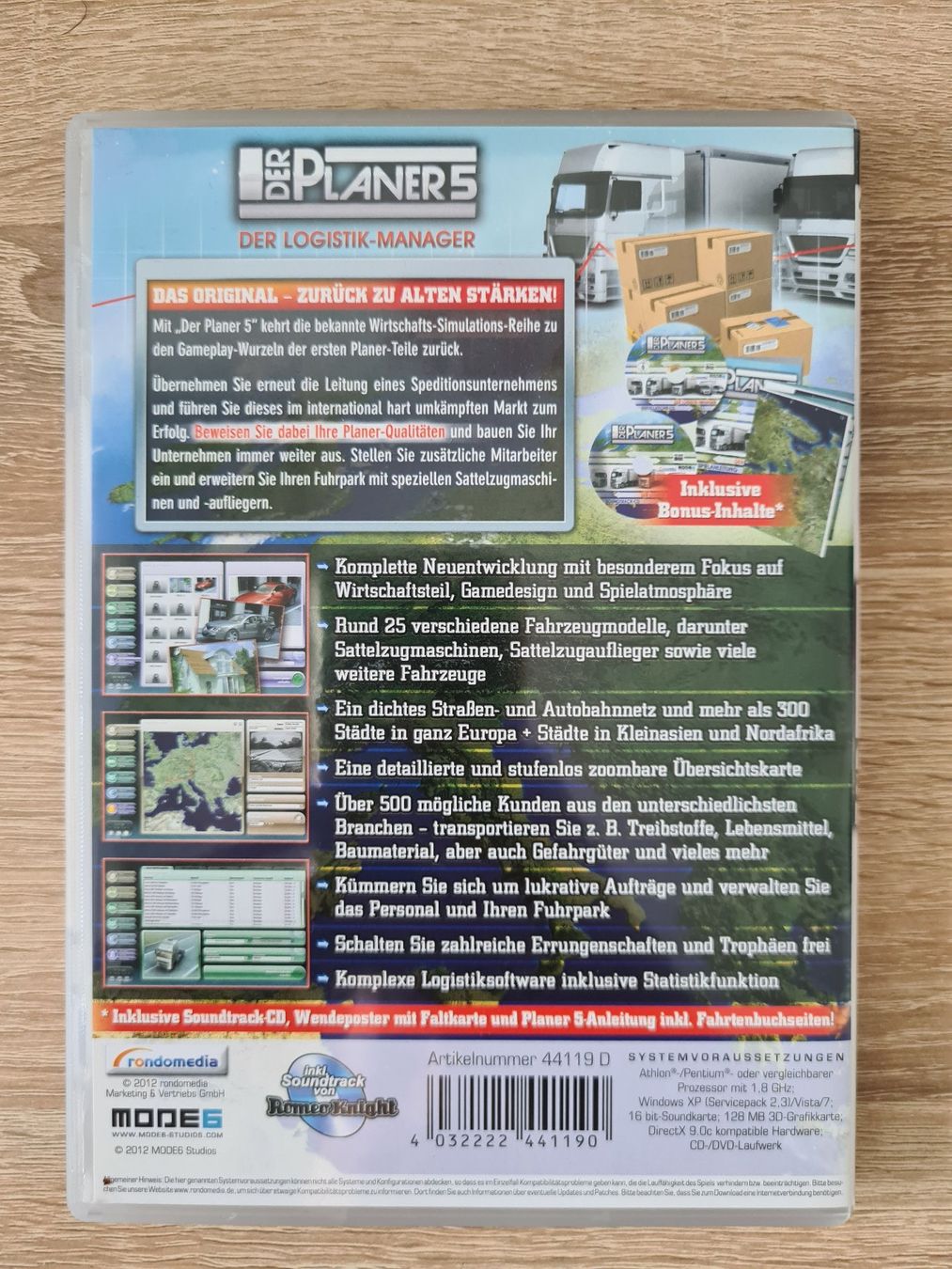 Giochi: Der Planer 5 (2 CD) + Map - PC – Usato da Carouge GE venduto da Franllo 1