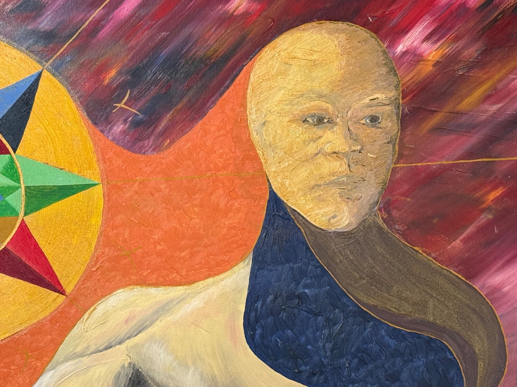 Dipinti: LARSEN Oelgemälde Starman signiert – Usato da Bern venduto da Jwpm66 2