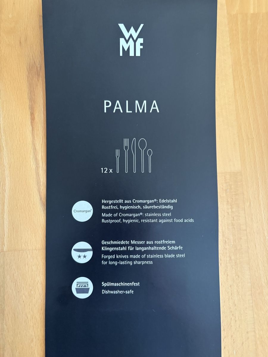 WMF Set di posate: WMF Cromargan Besteckset - Palma – Nuovo (secondo la descrizione) da Erlenbach ZH venduto da sas_z5j9 2