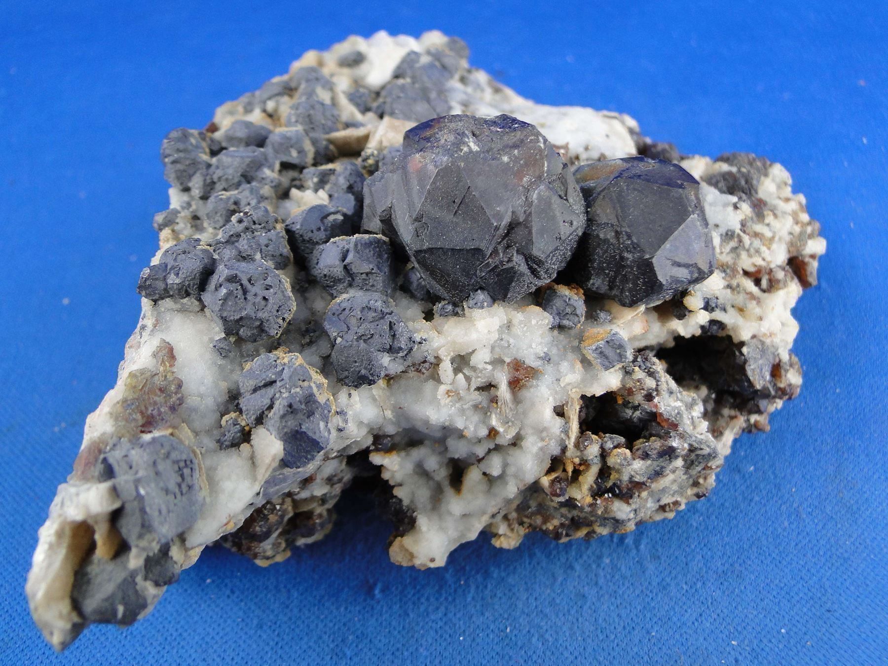 Minerali & Pietre curative: Sphalerit var Cleiophane und Galena – Usato da Schinznach Bad venduto da Demerald