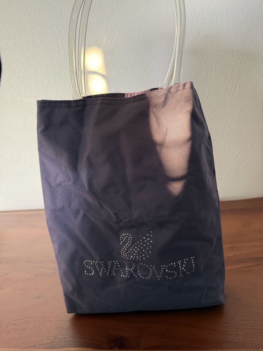 Swarovski Taschen für Damen: Swarovski Shopper / Einkaufstasche Violett  – Neu (gemäss Beschreibung) aus Altendorf von ally27 1