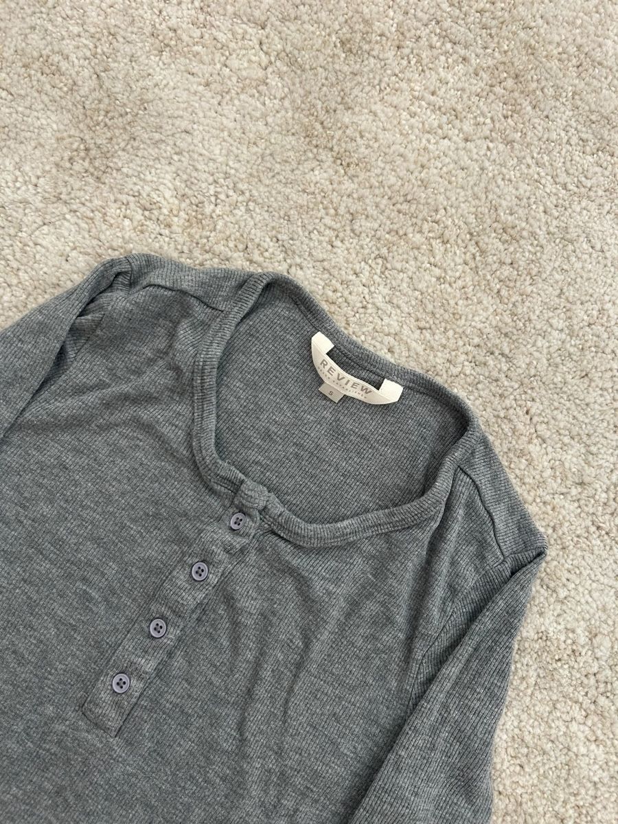 Top: cute review longsleeve top grey – Usato da Dietlikon venduto da leaaasells 2