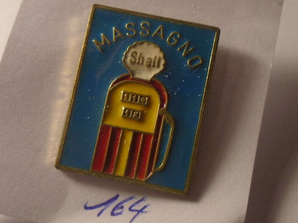 Shell Placchette & Badge: 1 Massagno Shell Pin (164) – Usato da Winterthur venduto da Beli2000