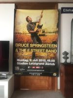 Bruce Springsteen Orginal Konzert Poster 2012