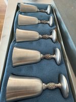 Verres à liqueur en étain Boardman, set de 6, boîte d'origin