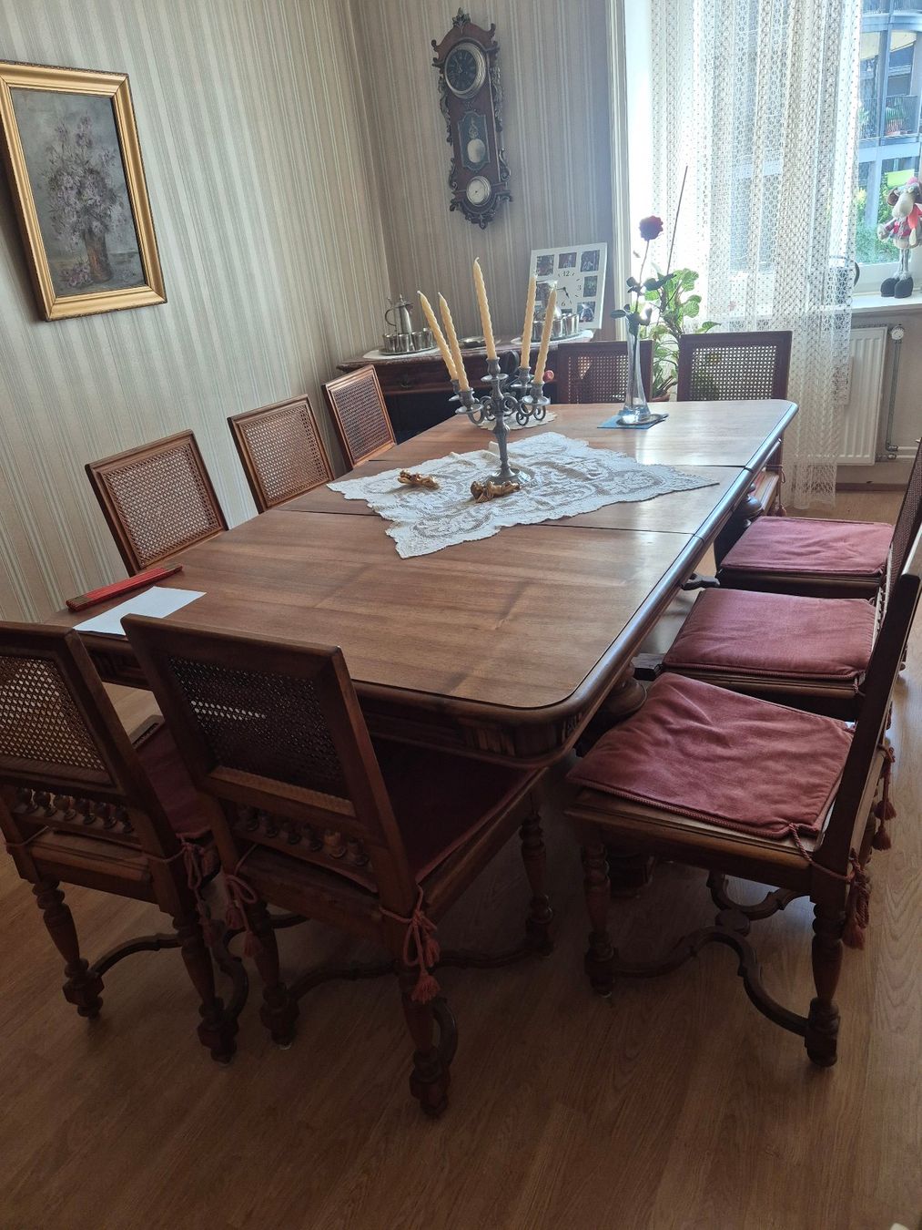 Tischset: Antikes Esszimmer – Gebraucht aus Reinach BL von Wloki