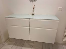 Sideboard / Küchen Element / Wand Schrank Ikea weiß 
