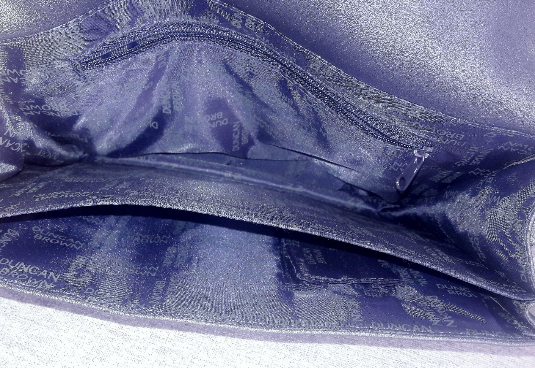 Borse da donna: Handtasche Duncan Brown blau – Nuovo (secondo la descrizione) da Zürich venduto da Mukumukus 4