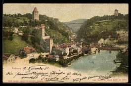 AK Fribourg, Les tours et vieux pont en bois