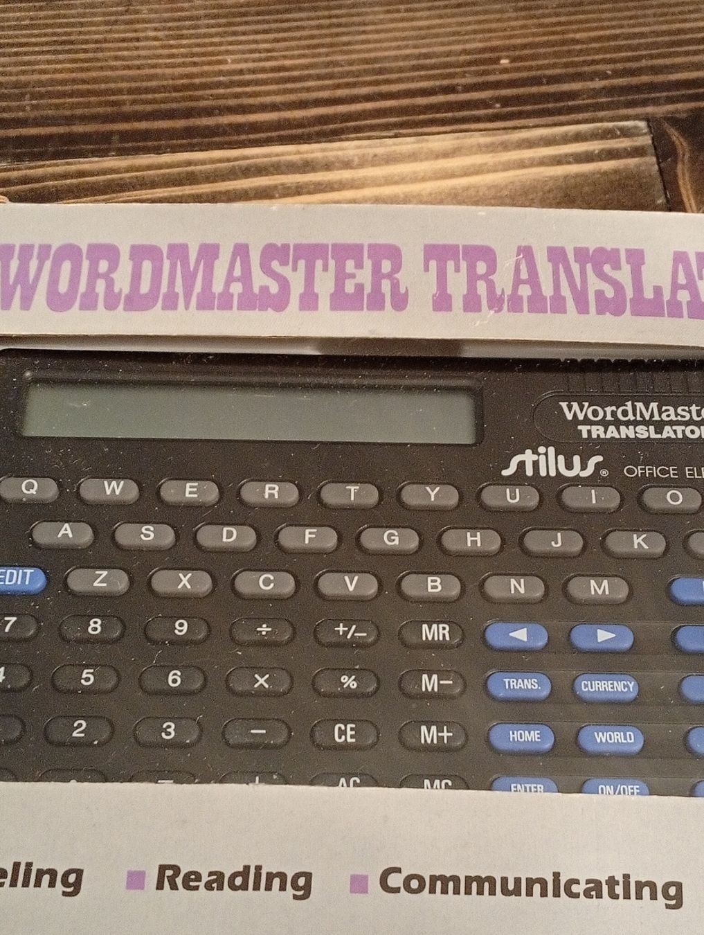 Sistemi audio & multimediali: Wordmaster Translator - Vintage Übersetzergerät Stilus! – Nuovo e nell'imballaggio originale da Engelburg venduto da CH.Me 2