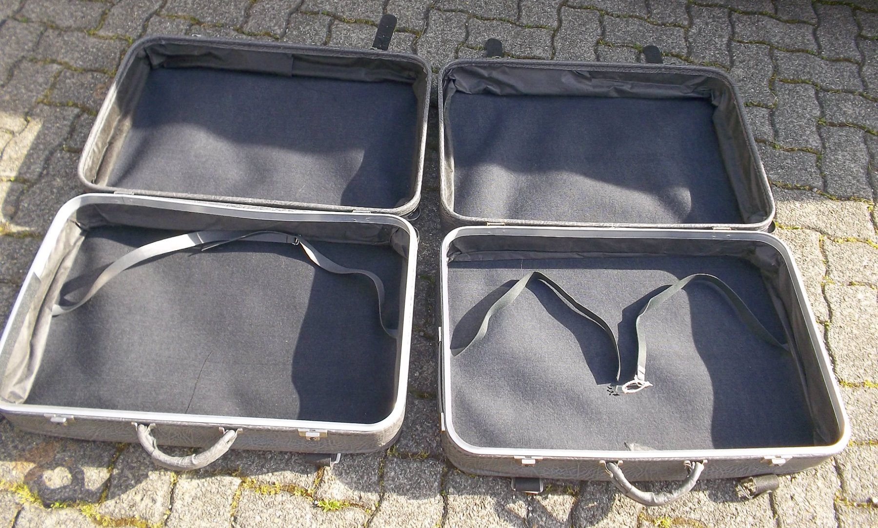 Valigie: 3 graue Reise Koffer – Usato da Kaltbrunn venduto da Cindy99 4