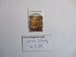 Voll Ort Ersttagsstempel 6247 Schötz