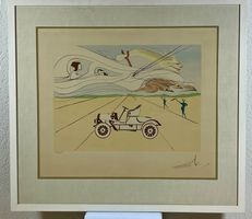 Salvador Dali Automobile (Hommage à Leonardo da Vinci)