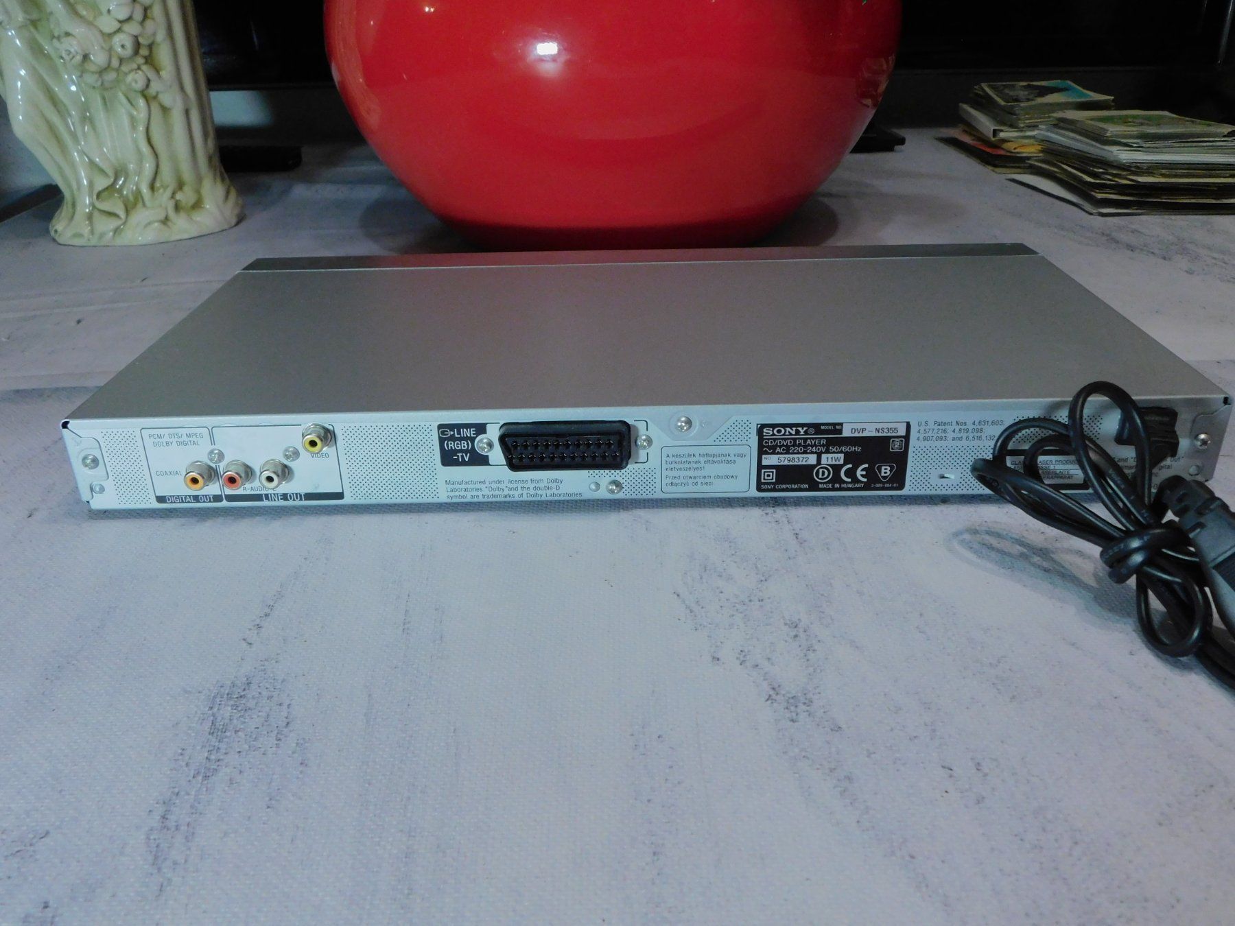 Sony Lettore multimediale & Streamer: Sony DVD Player DVP-NS 355 – Usato da Emmenbrücke venduto da Ulisse-22 3