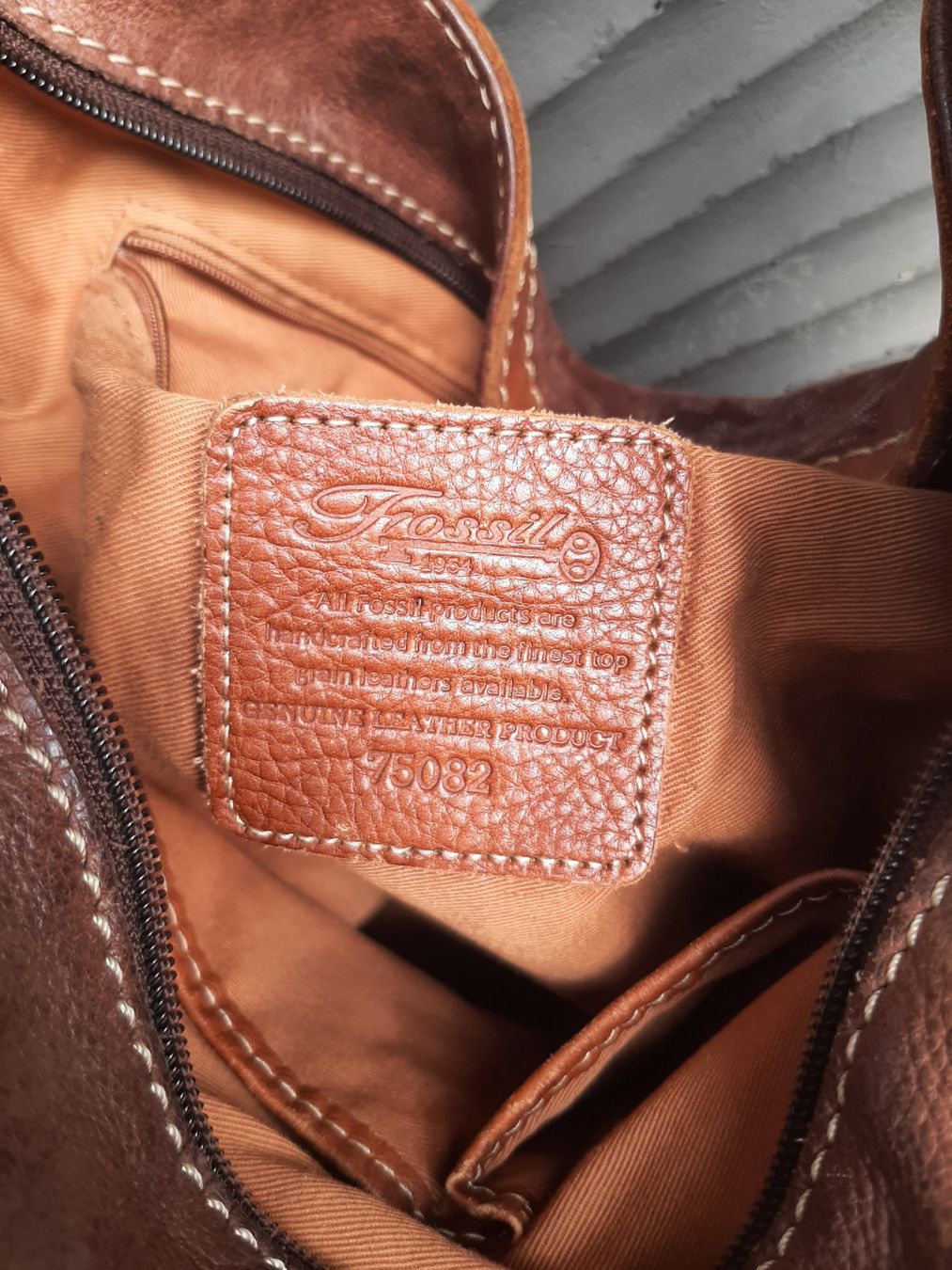 Fossil Borse: Schöne  Fossil Tasche echt Leder – Usato da Bern venduto da Preloved_NILE_4.Sale 6
