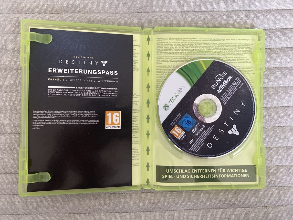 Microsoft Giochi: Destiny für Xbox 360 – Usato da Thunstetten venduto da Virus_33 1