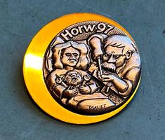 Fasnacht Plakette Gold Horw 1997