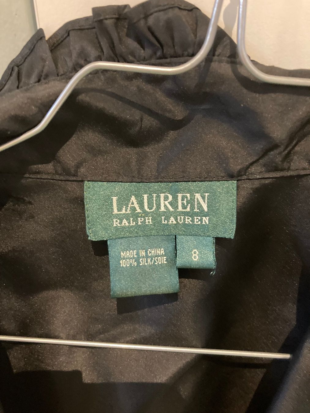 Ralph Lauren Blusen: Ralph Lauren Seidenbluse schwarz – Neu (gemäss Beschreibung) aus Unterseen von amj_zz7j 3