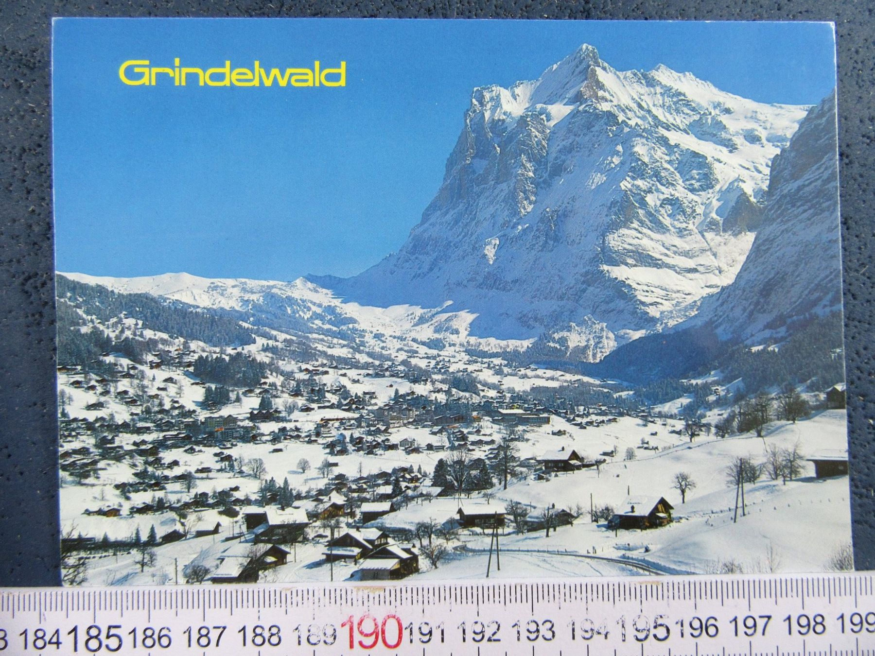 Cartoline postali: GRINDELWALD BEO SCHNEE AK – Usato da Ettingen venduto da Hausi4711