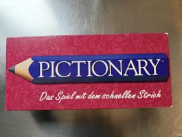 Pictionary Gesellschaftsspiel, gebrauchter Zustand
