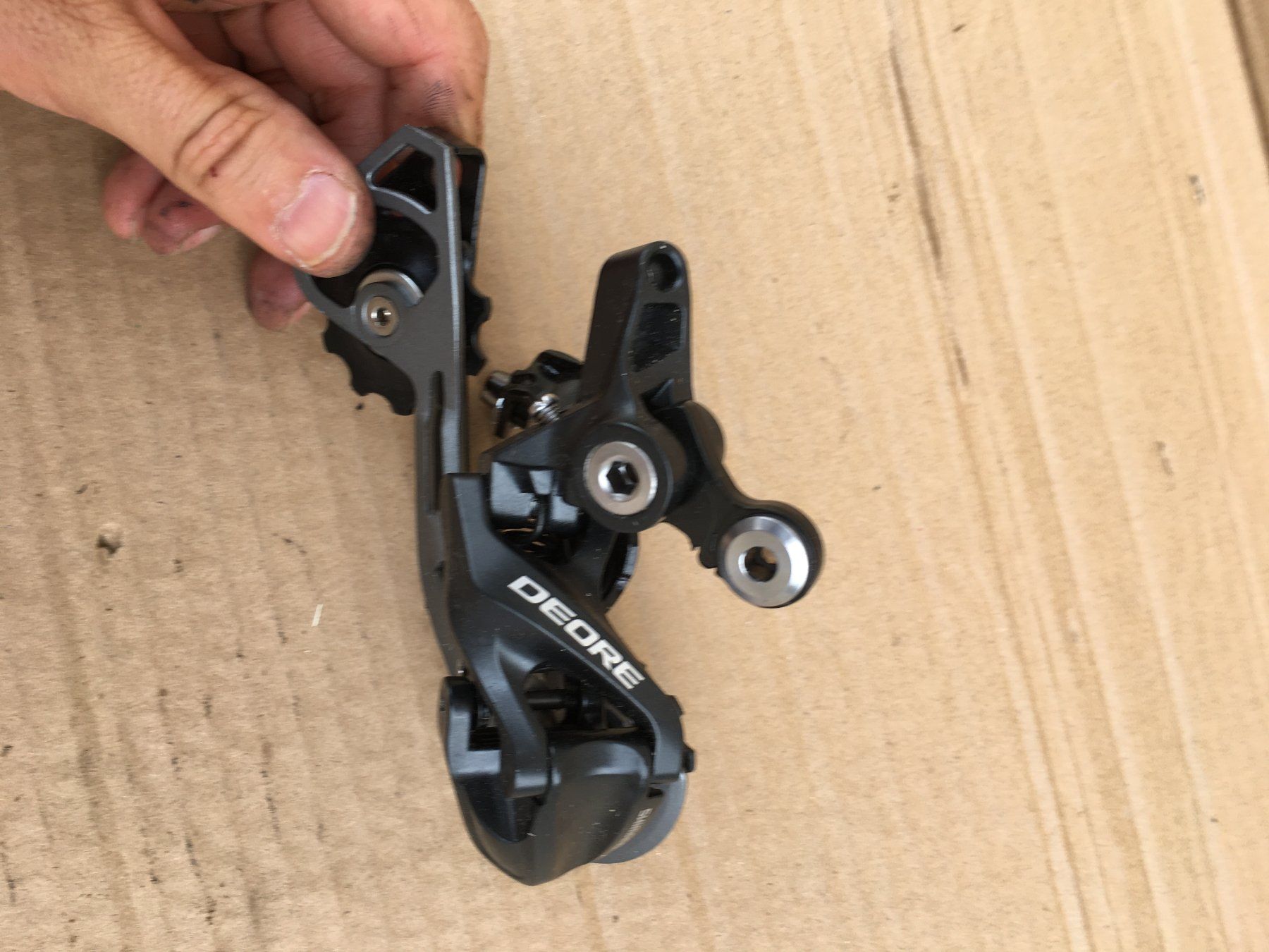 Pièces détachées: Shimano DEORE Schaltwerk, mechanisch – D'occasion à Diemerswil par Raskolnik 2