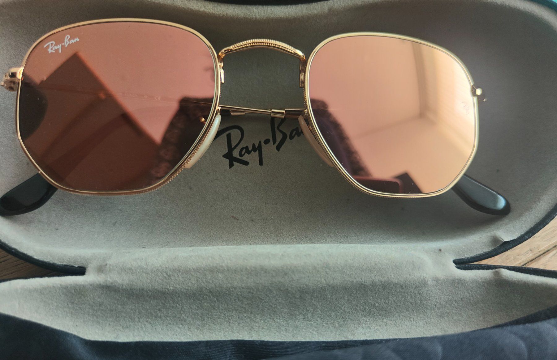 Ray-Ban Occhiali & Lenti: Ray-Ban Hexagonal Sonnenbrille – Nuovo (secondo la descrizione) da Zürich venduto da R-2015 1