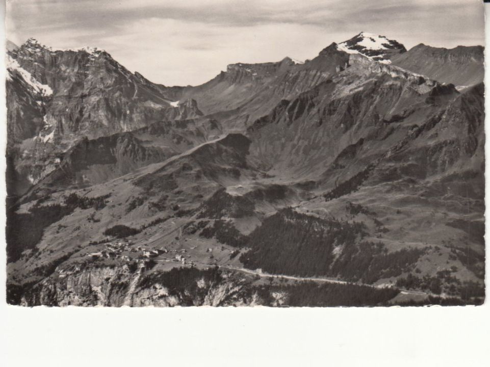 Ansichtskarten: Mürren ca. 1950 – Gebraucht aus Bürglen TG von StampGraf