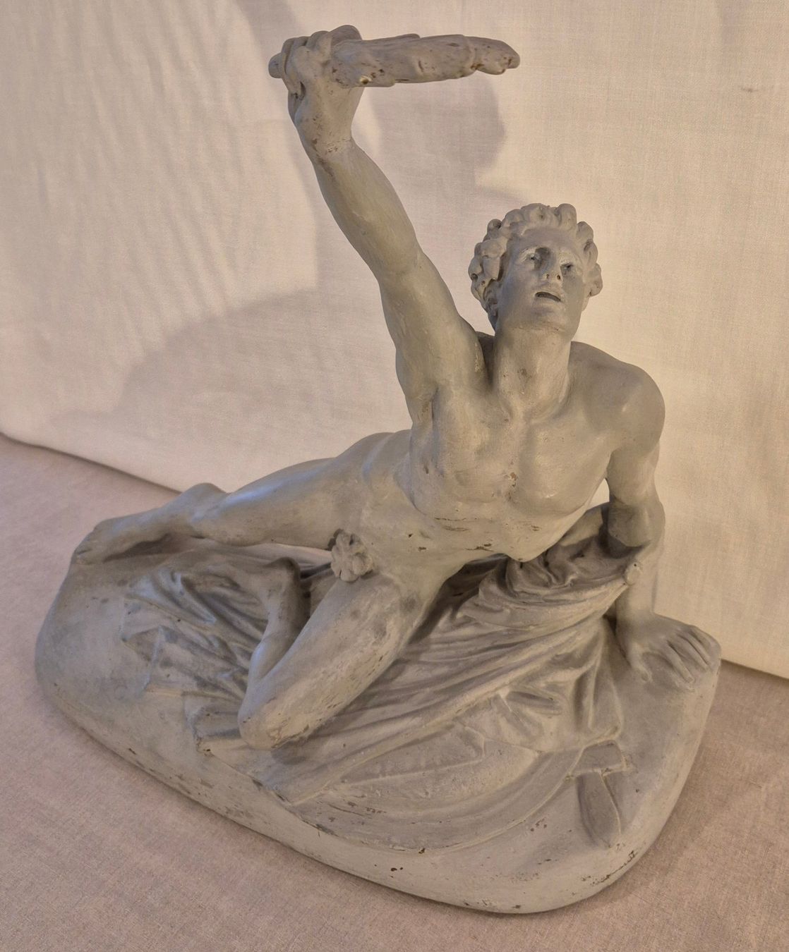 Sculture & Statue: Antiker Akt eines Athleten/Mannes, Gips – Usato da Luzern venduto da Louis-XVI 3