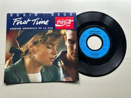 ROBIN BECK tolle Single Coca Cole Coke Kult Top 80's First