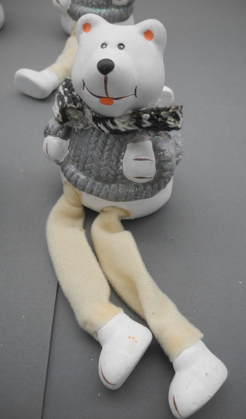 Tutte le decorazioni: 6 Eisbären Kantenhocker, Weihnachtsdeko, Nr. 5k – Nuovo (secondo la descrizione) da Kottwil venduto da Crazyrolf 1