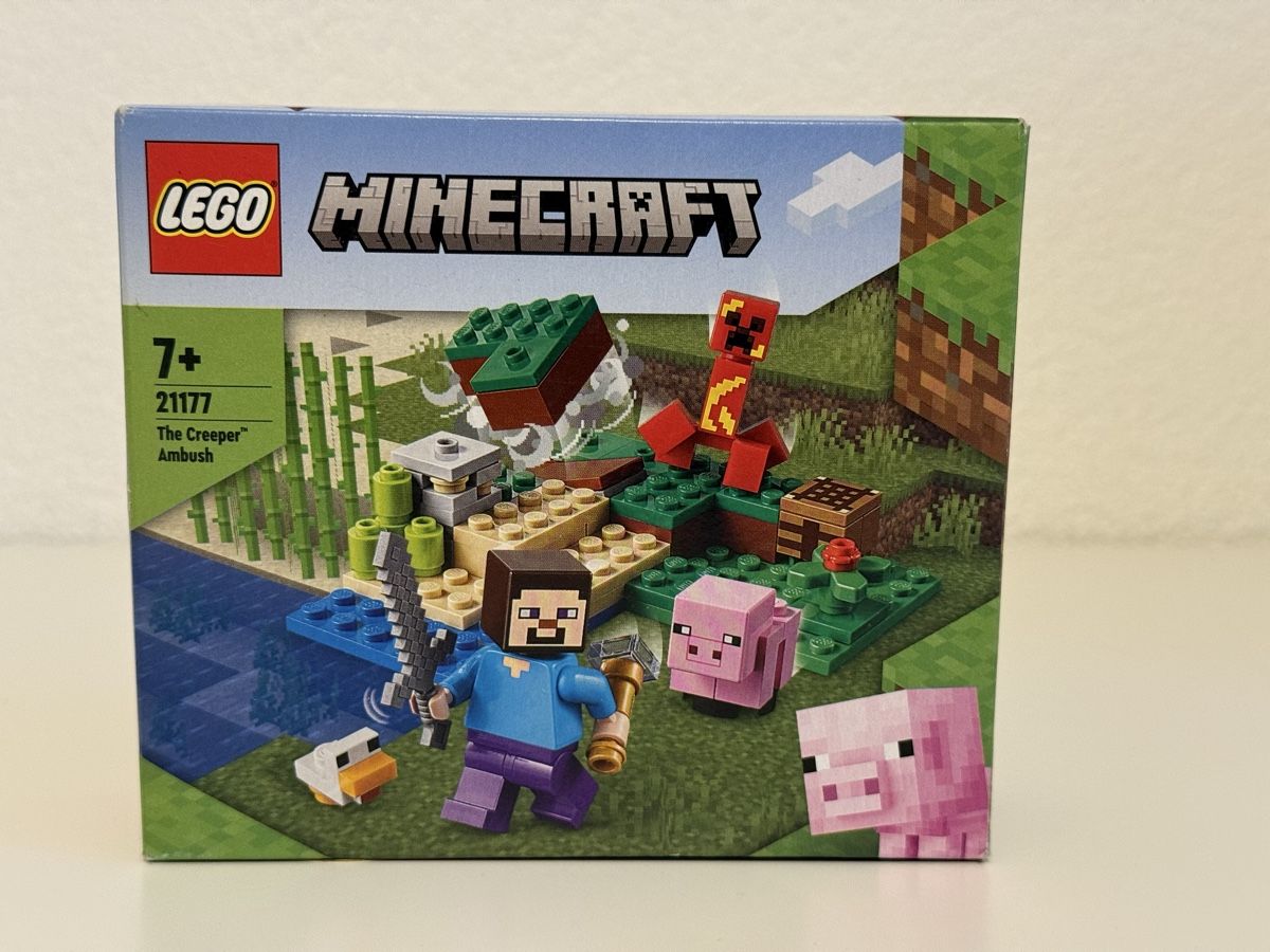 Lego Kit di costruzioni: Lego Minecraft "Der Hinterhalt des Creeper" 21177 – Usato da Suhr venduto da 5im5alabim