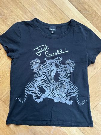Just Cavalli Shirt Schwarz Xl Original