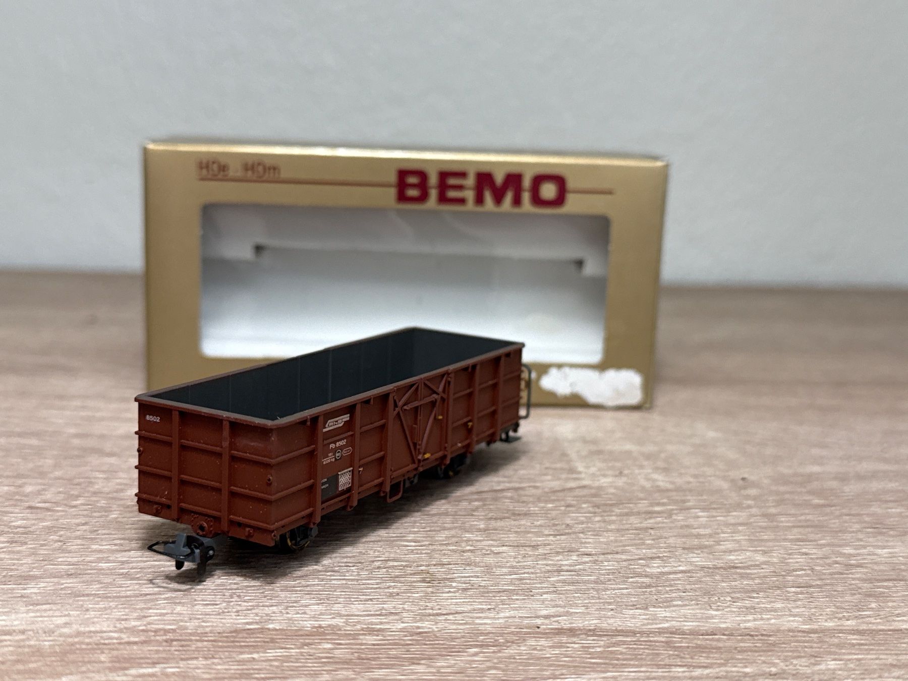 Bemo Modellini di ferrovie: Bemo 2255 172 Güterwagen RhB H0m – Usato da St-Aubin-Sauges venduto da tantome 2