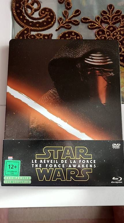 Alle DVDs: Star Wars 7 Blu-ray+Dvd Steelbook – Gebraucht aus Cugy VD von Twinsen93