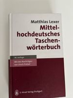 Mittelhochdeutsches Wörterbuch Matthias Lexer
