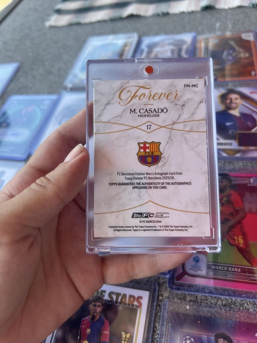 Topps Carte collezionabili: Marc Casado topps Forever Auto /99 – Usato da Uhwiesen venduto da maflo2 1