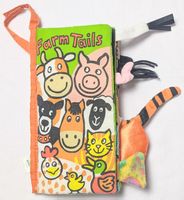 Little Jellycat - Farm Tails - Soft Baby Book by Jelly Cat