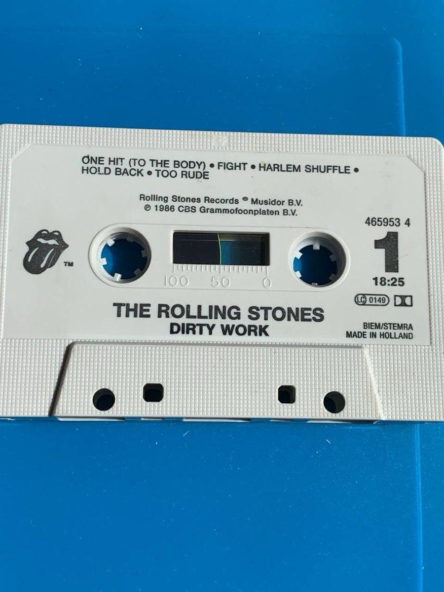 Musicassette: The Rolling Stones – Dirty Work MC – Usato da Schaan venduto da nan_2pg2 2