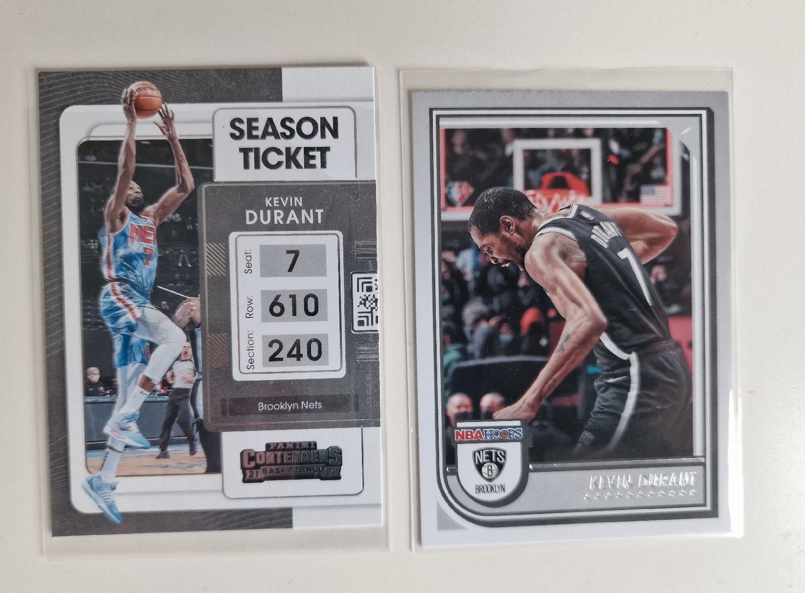 Nba Carte collezionabili: Lot 2 Cartes Kevin Durant Nets NBA – Nuovo (secondo la descrizione) da Chavornay venduto da nuno1974