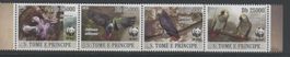 Sao Tomé et Principe Mi. Nr. 3777-80 **