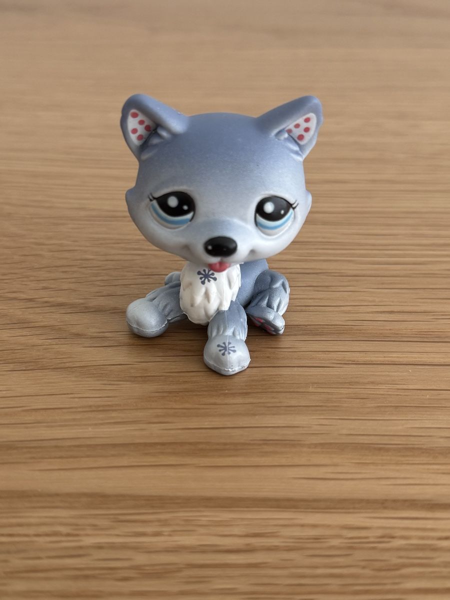 Littlest Pet Shop Giocattoli: Littlest Pet Shop Husky 1617 Figur – Usato da Sursee venduto da giu_205