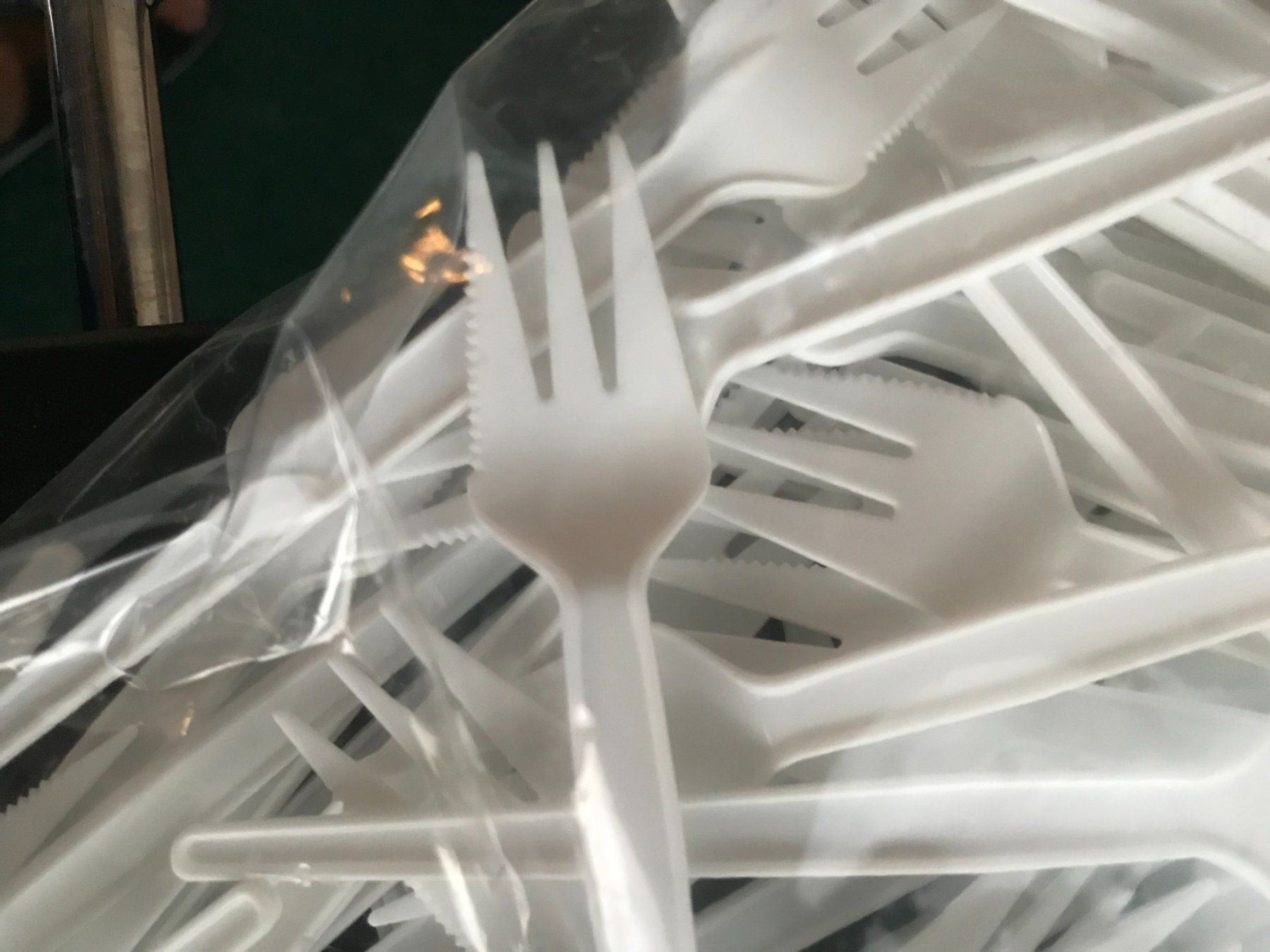 Forchette: 250 Crepesgäbeli mit Messer 13 cm – Nuovo e nell'imballaggio originale da Olten venduto da Einwegparadies 2