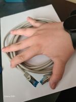 LAN-Kabel CAT.6A S/FTP PIMF Patchkabel 500MHZ, Grau, 2m