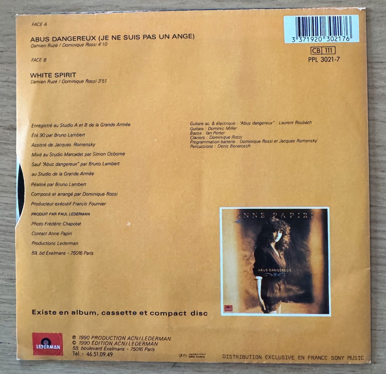 Dischi in vinile: Anne Papiri 45T – Usato da Lausanne venduto da davzic 1